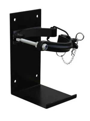 Powder coated black 4.5kg Cannon style vehicle bracket
