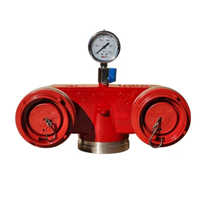 Wolf Dual Booster Valve-Bottom Outlet Storz assembly, Suits SA, VIC, TAS & ACT